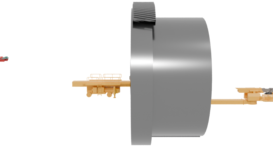 Advanced Industrial Inspection Drone 3D Model - Professional 3D Model Render 5