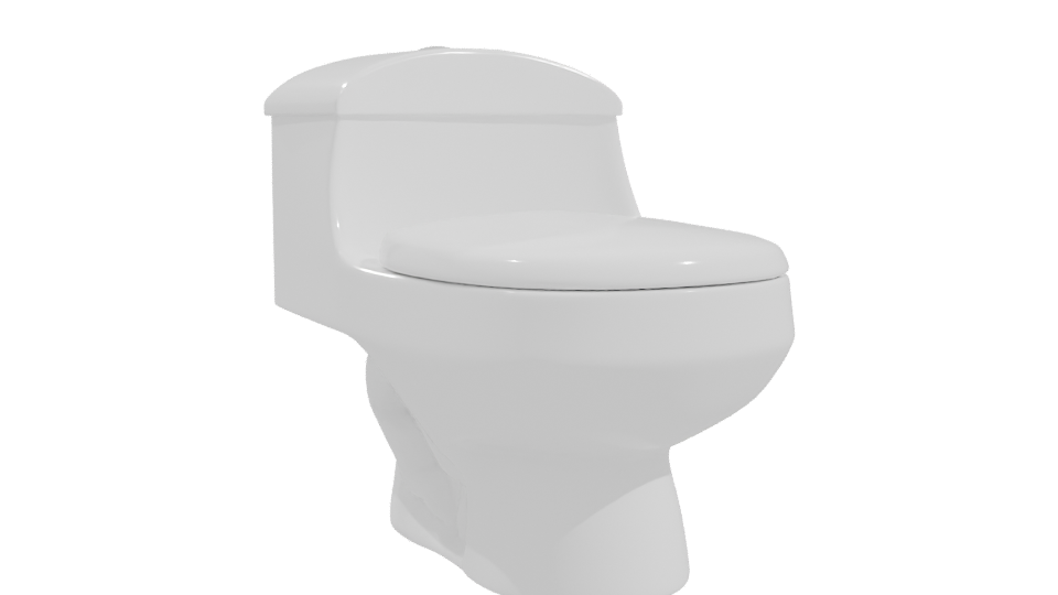 WC One Piece Montecarlo 3D - Professional 3D Model Render 10