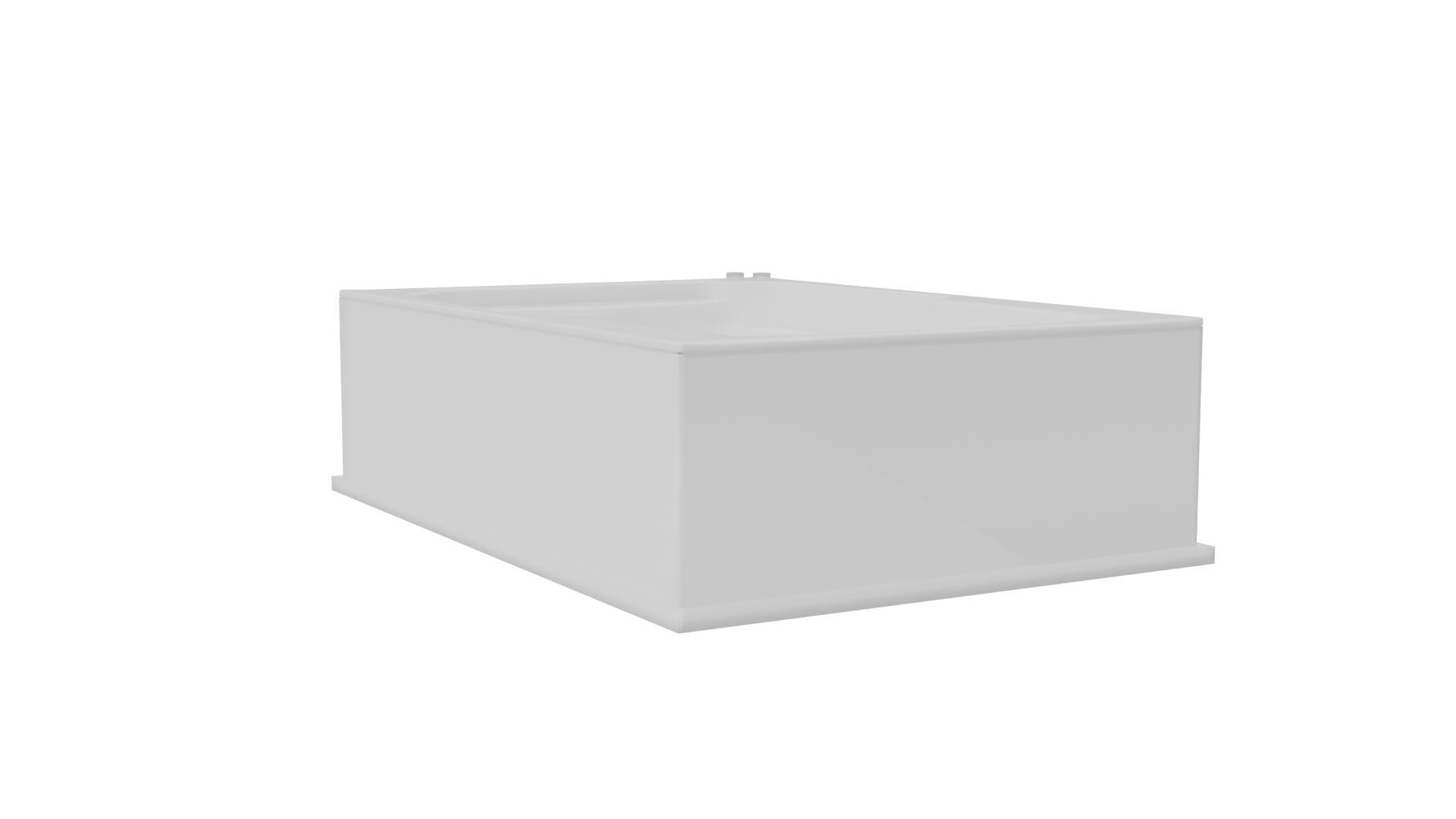 Elegant Modern Bathtub 3D Model - Professional 3D Model Render 7