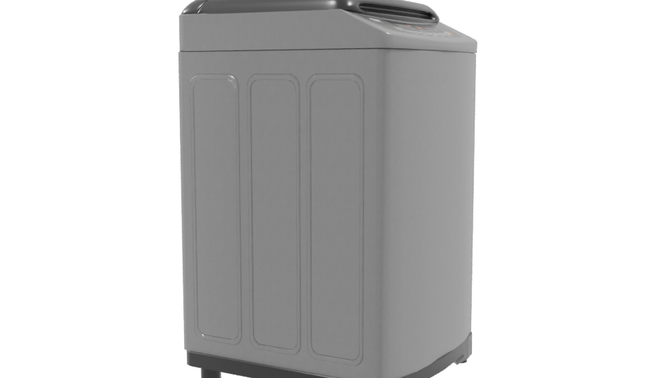 Household Washing Machine 3D Model - Professional 3D Model Render 9