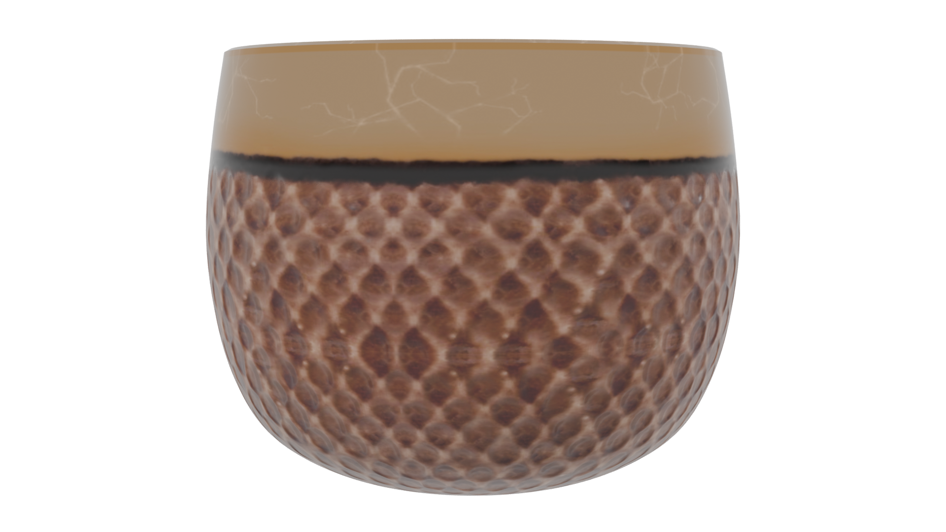 Elegant Metallic Honeycomb Vase 3D - Professional 3D Model Render 17