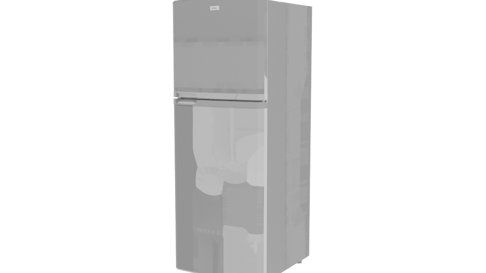 Modern Household Refrigerator 3D - Professional 3D Model Render 12