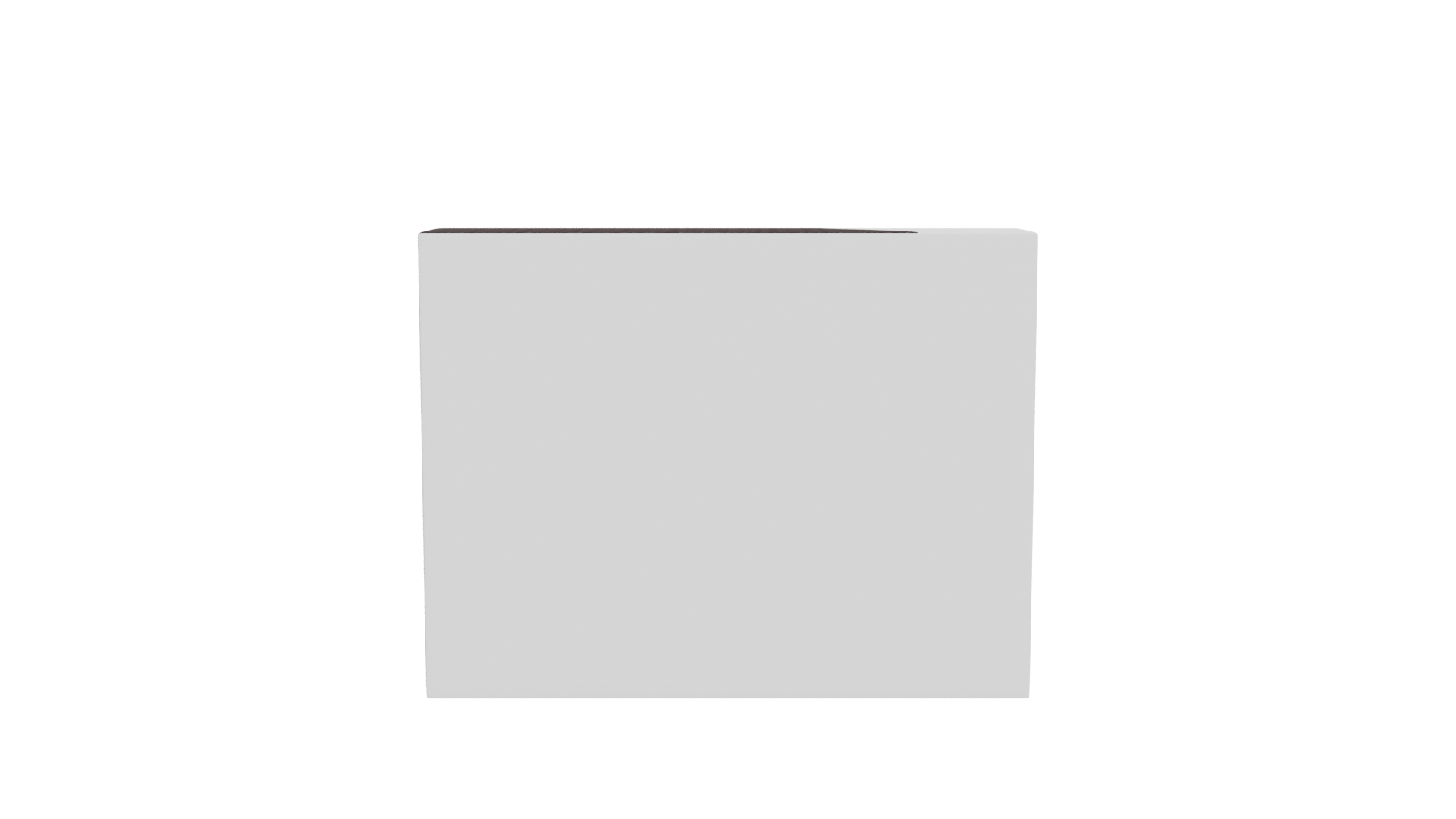 Stylish Modern Bed Model 3D - Professional 3D Model Render 5