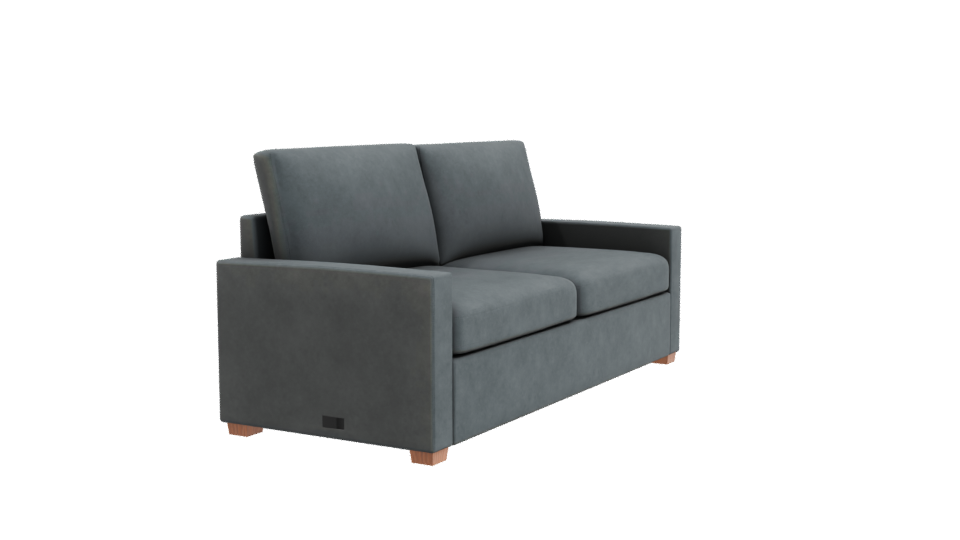 Contemporary Fabric Sofa Model - Professional 3D Model Render 9
