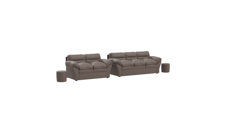Canavaro Living Room Sofa Set 3D - Professional 3D Model Render 10