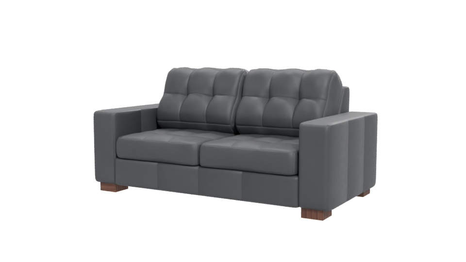 Stylish Modern Upholstered Sofa - Professional 3D Model Render 12