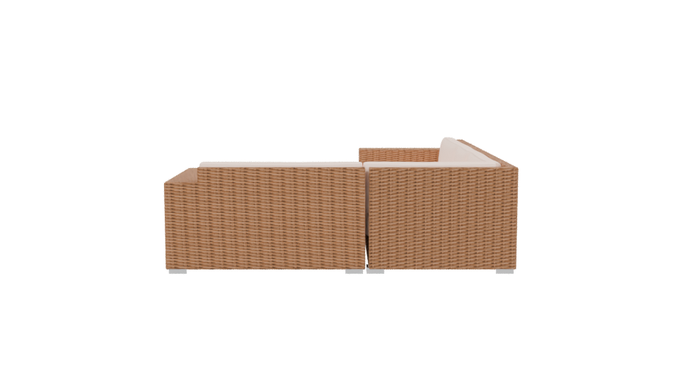 Pucusana Sectional Sofa Model 3D - Professional 3D Model Render 2