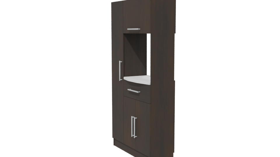 Stylish Wooden Cabinet 3D Model - Professional 3D Model Render 13