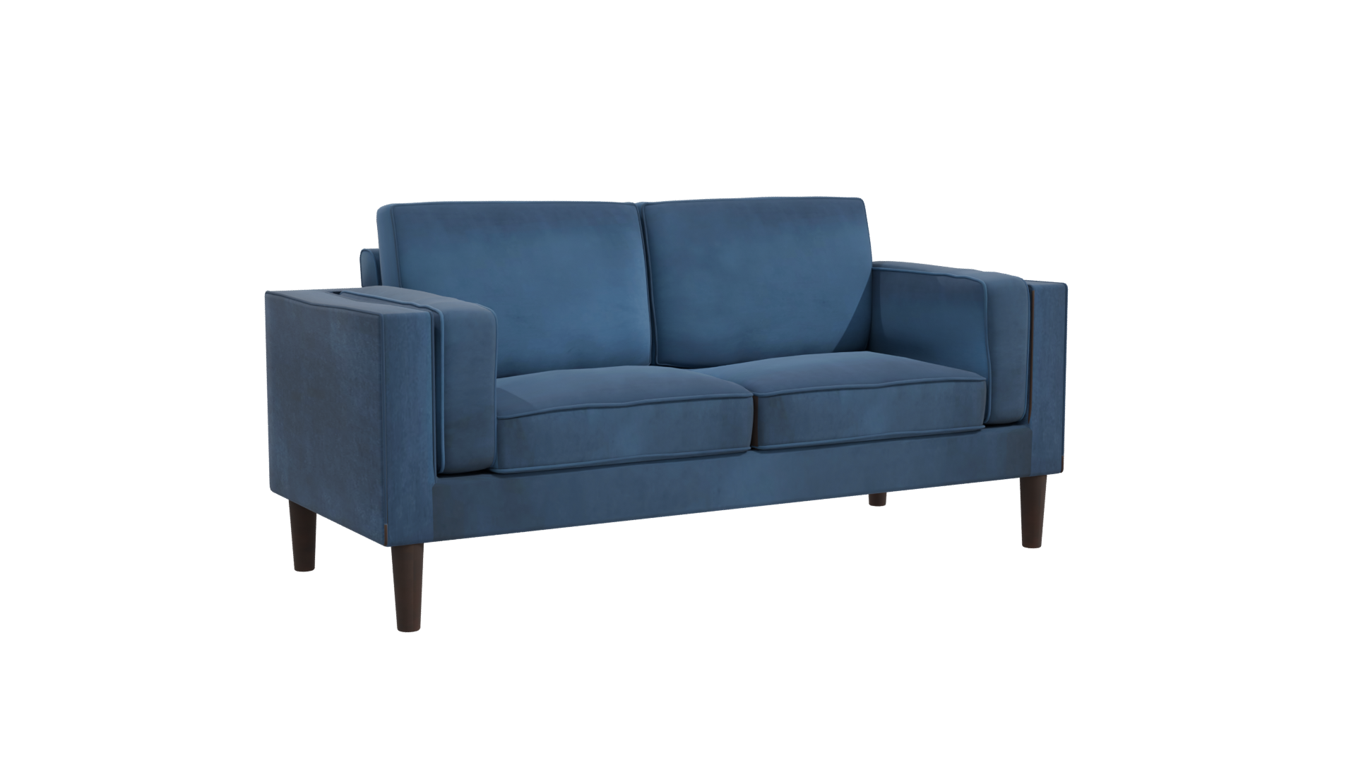 Stylish Modern Two-Seat Sofa - Professional 3D Model Render 25