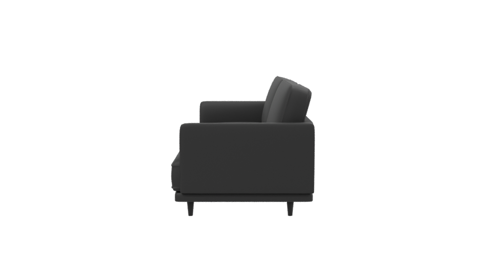 Elegant Modern Sofa 3D Model - Professional 3D Model Render 2