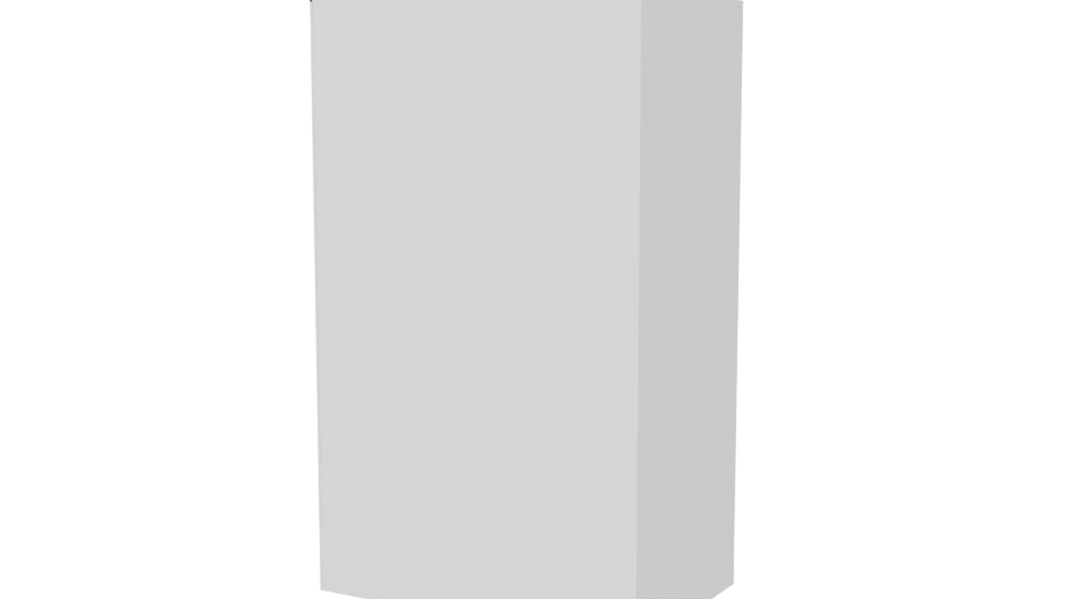 Sleek Modern Drawer Cabinet 3D - Professional 3D Model Render 6