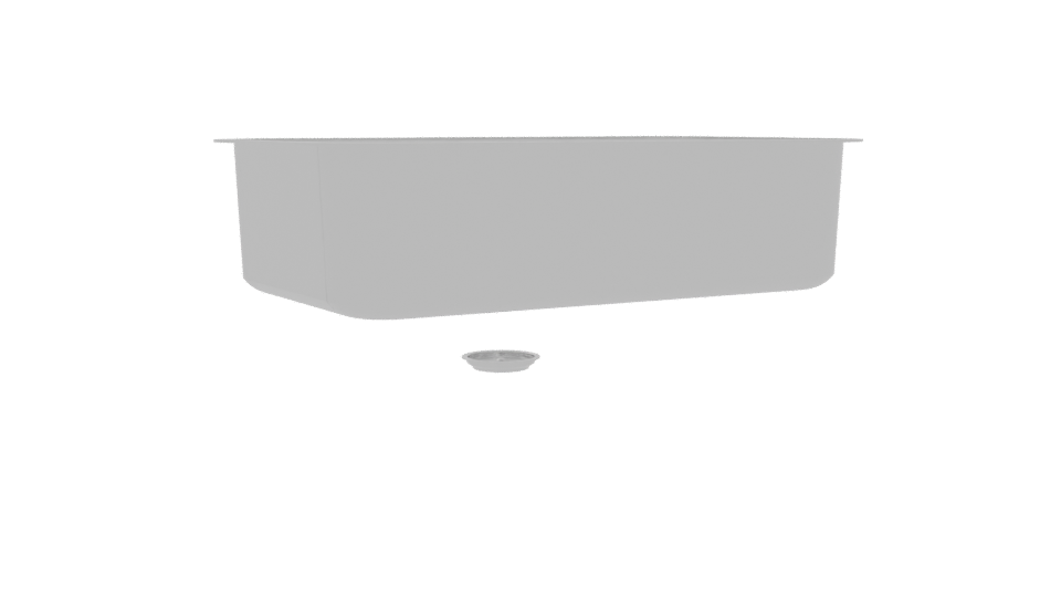 Sleek Rectangular Bathtub 3D Model - Professional 3D Model Render 10