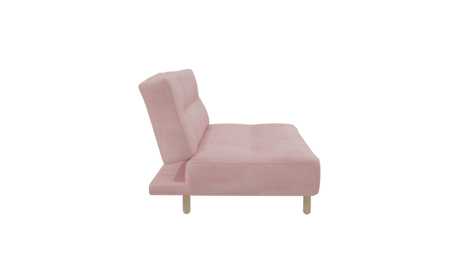 Stylish Pink Sofa Model - Professional 3D Model Render 8