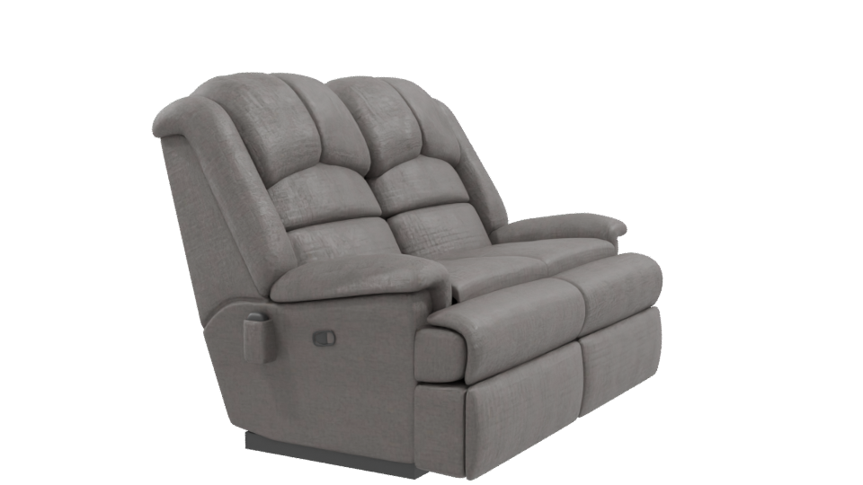 Elegant Reclining Sofa 3D Model - Professional 3D Model Render 9