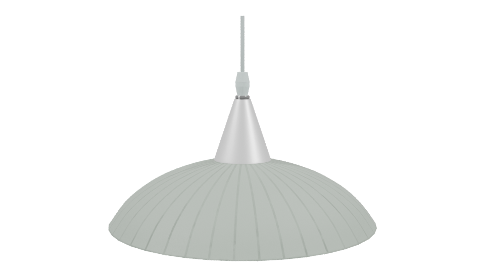 Stylish Modern Pendant Lamp 3D Model - Professional 3D Model Render 3