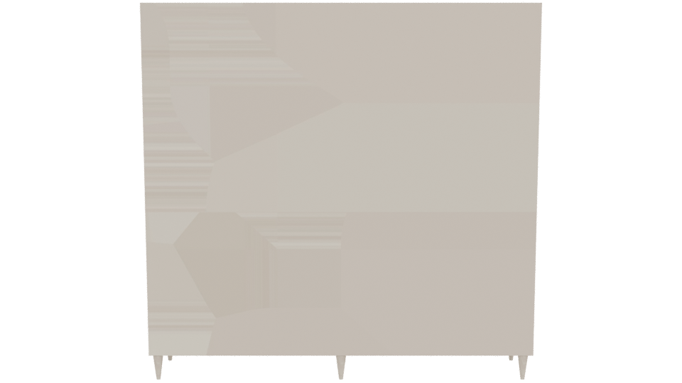 Stylish Kitchen Cabinet Set 3D Model - Professional 3D Model Render 5