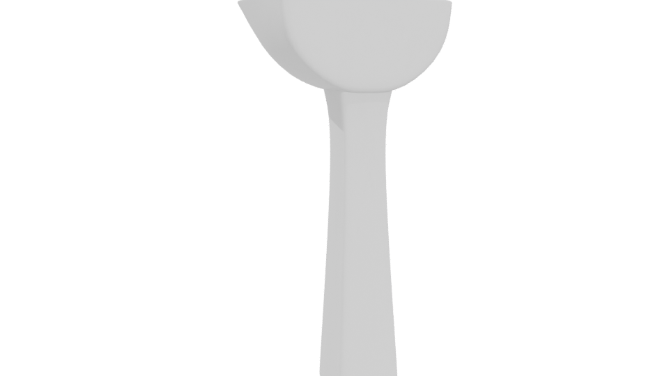 Minimalist Bowl Lamp 3D Model - Professional 3D Model Render 4