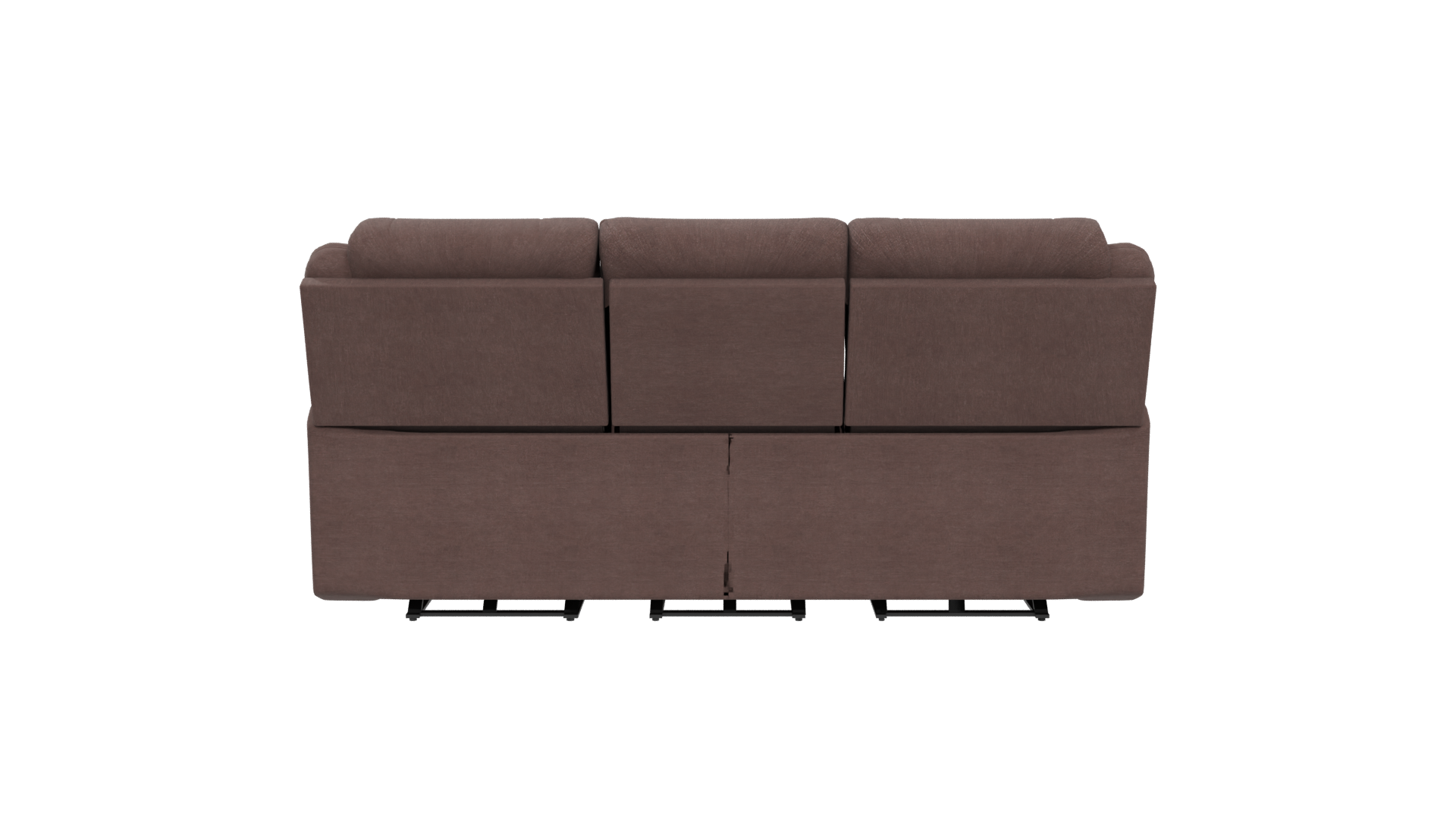 Reclinable Microfiber Sofa 3D Model - Professional 3D Model Render 5