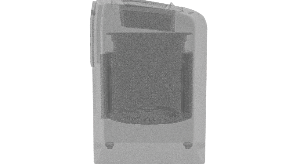 Automatic Washing Machine 3D Model - Professional 3D Model Render 8