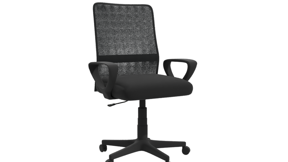 Stylish Modern Office Chair 3D - Professional 3D Model Render 10