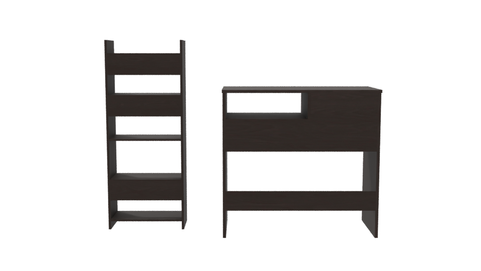 Stylish Modern Desk Set 3D - Professional 3D Model Render 5