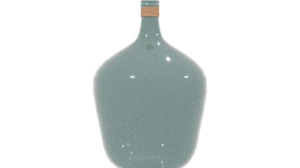 Vintage Glass Water Jug 3D - Professional 3D Model Render 2