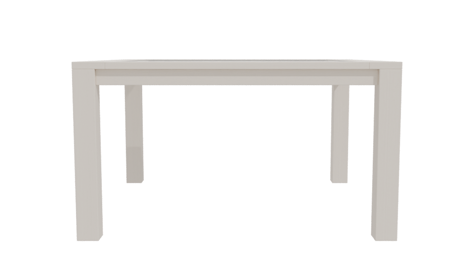 Modern Square Dining Table 3D - Professional 3D Model Render 11