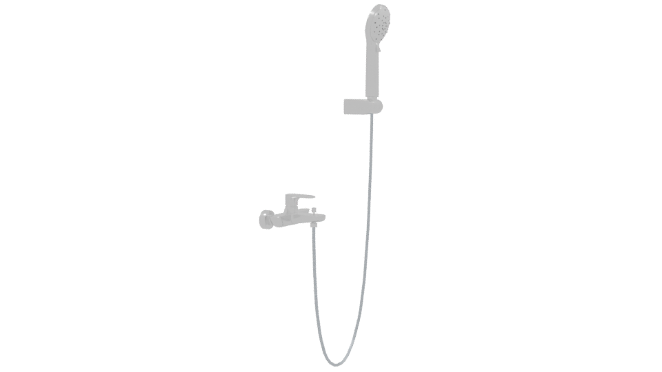 Contemporary Shower Head 3D Model - Professional 3D Model Render 9