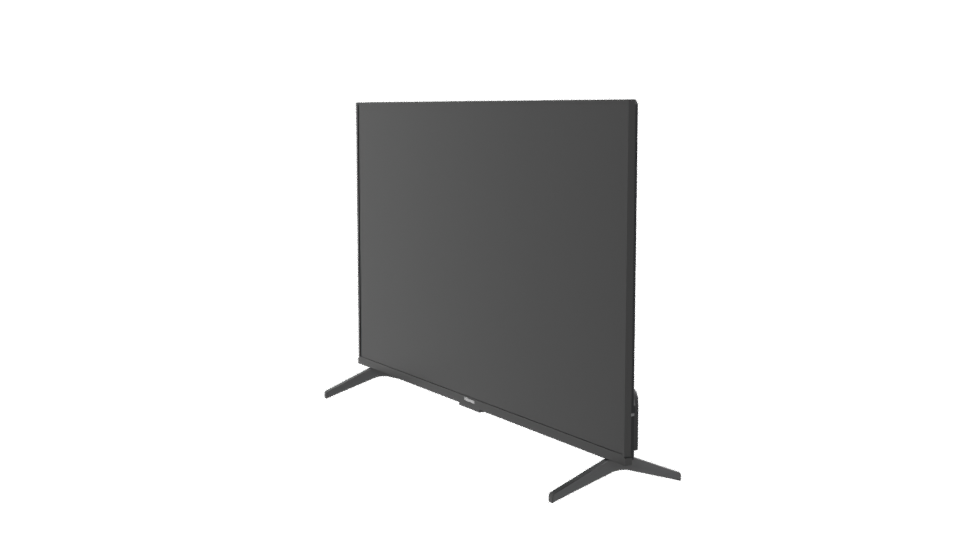 Sleek Modern Television Model - Professional 3D Model Render 13