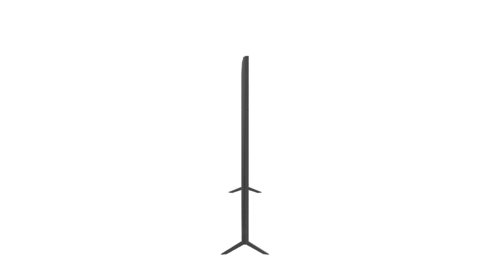 Sleek Ultra-Thin LED TV 3D Model - Professional 3D Model Render 8