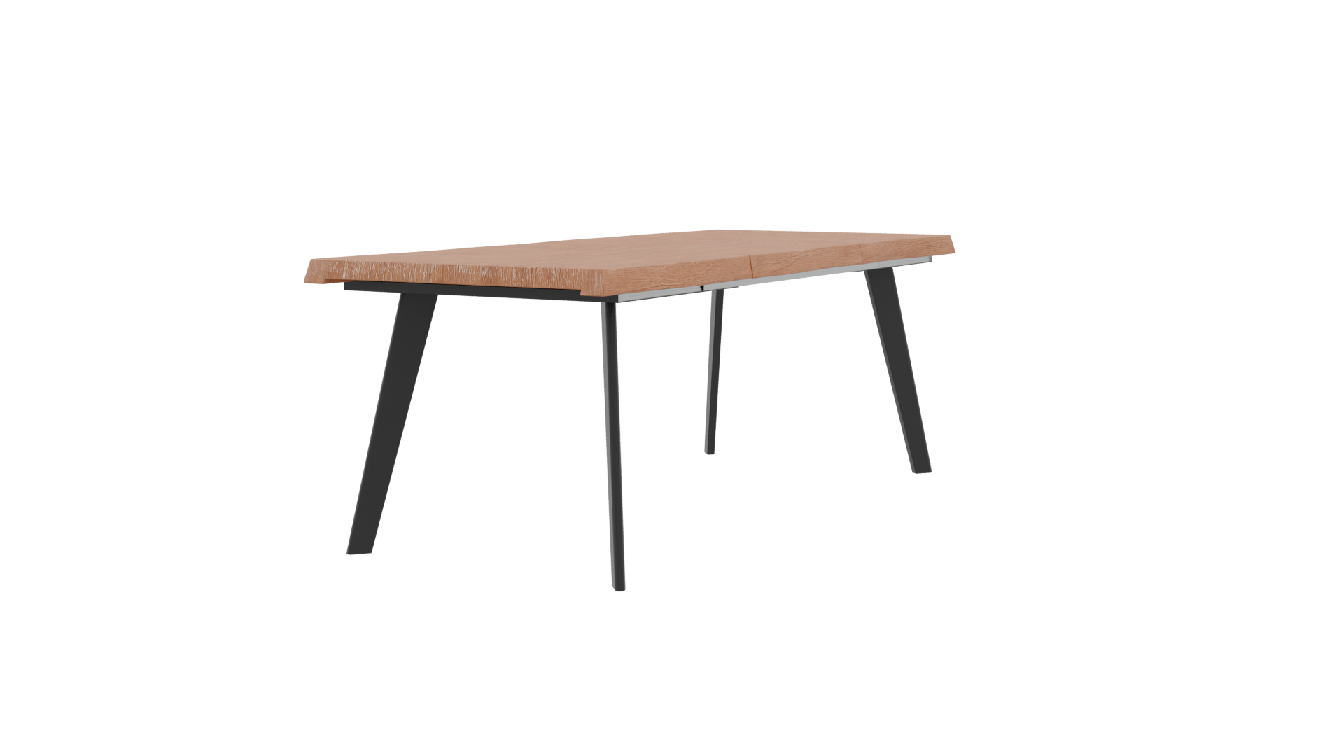 Modern Dining Table Wave 3D - Professional 3D Model Render 18