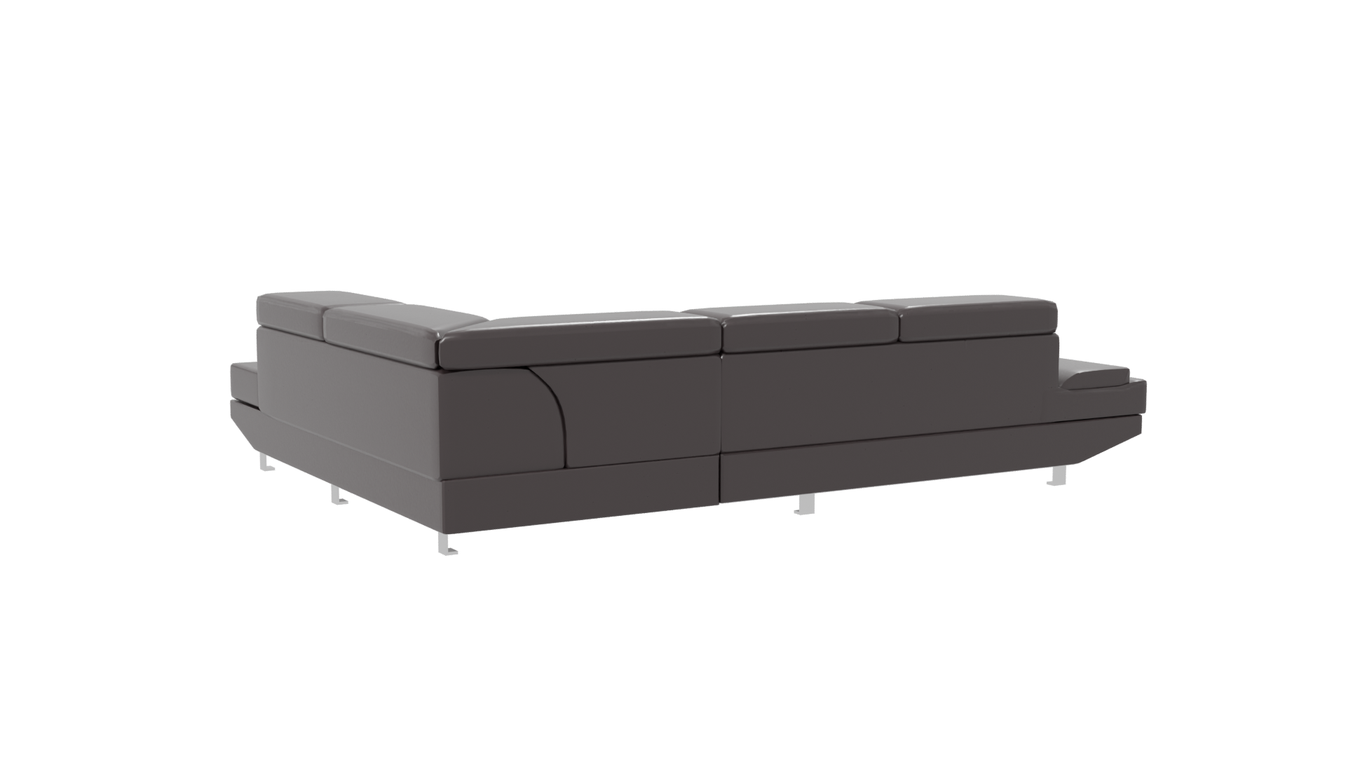 Stylish Sectional Sofa 3D Model - Professional 3D Model Render 7