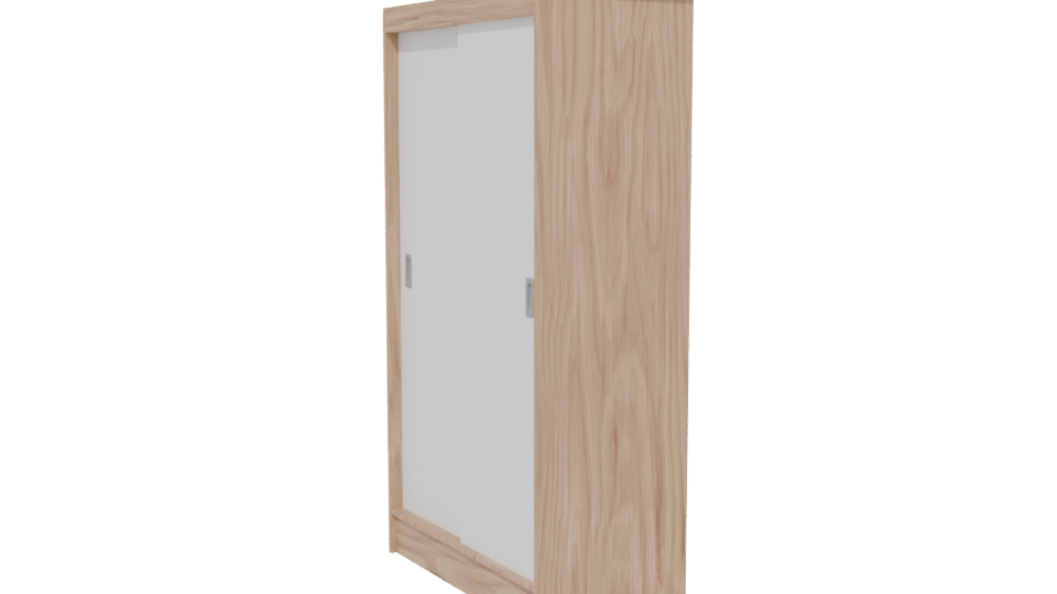 Closet Caburgua 2 Doors 3D - Professional 3D Model Render 13