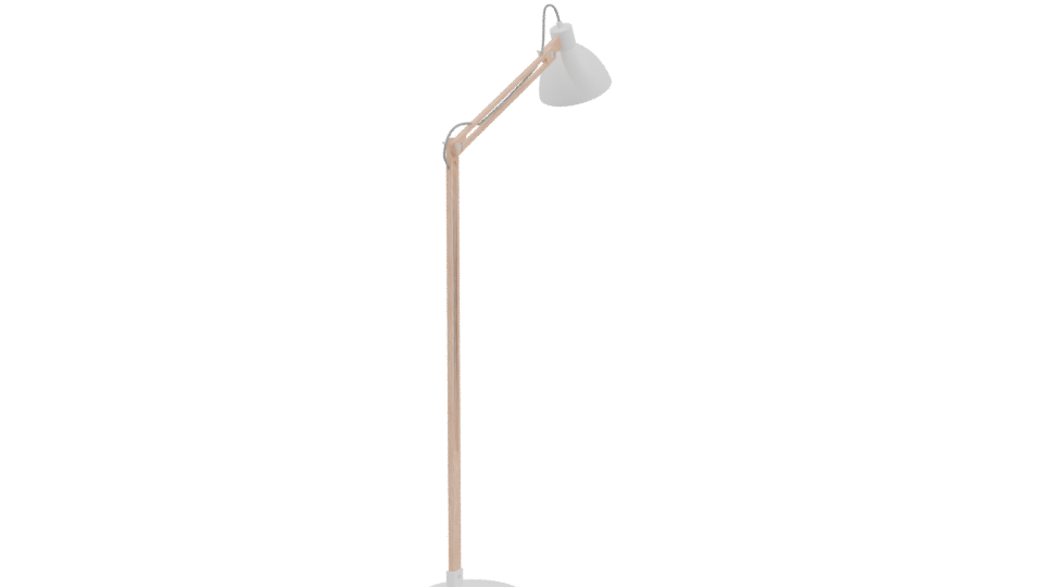 Modern Adjustable Floor Lamp 3D - Professional 3D Model Render 3