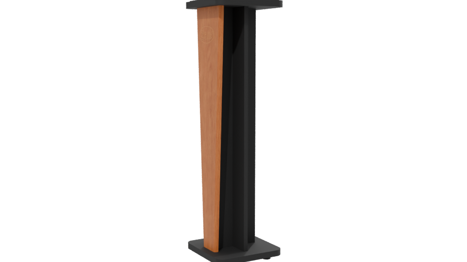 Stylish Wooden Podium Model - Professional 3D Model Render 13