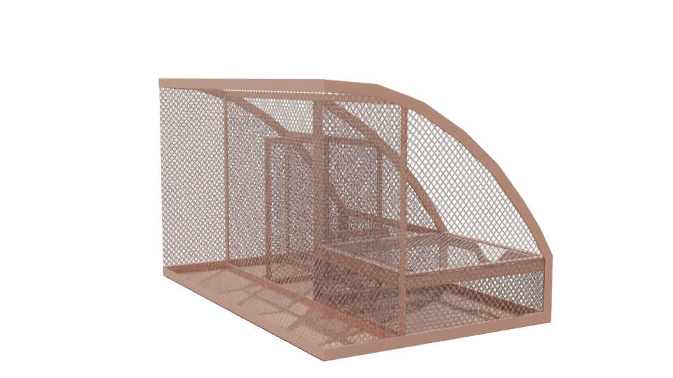 Stylish Mesh Organizer 3D Model - Professional 3D Model Render 7