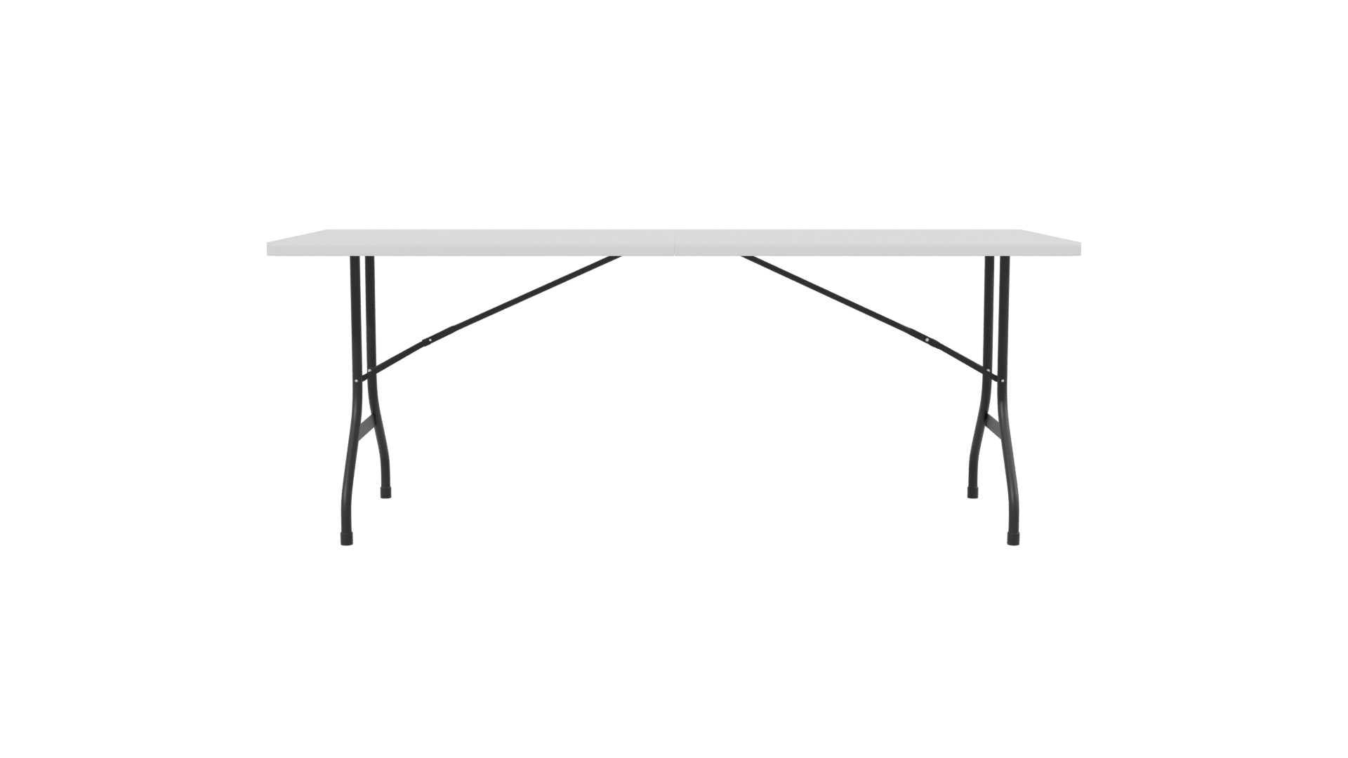 Minimalist Folding Table 3D Model - Professional 3D Model Render 2