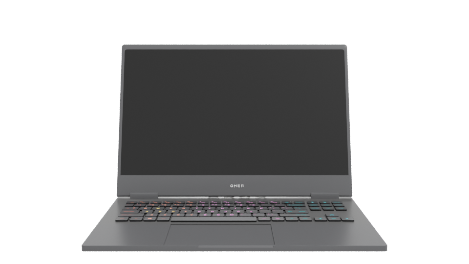 Sleek Gaming Laptop 3D Model - Professional 3D Model Render 11