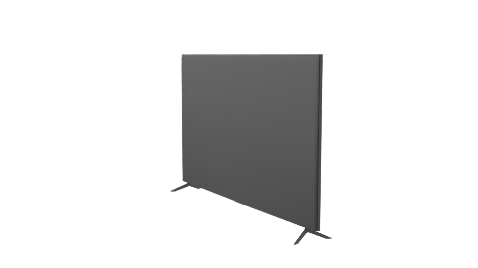 Sleek Ultra-Thin LED TV 3D Model - Professional 3D Model Render 7