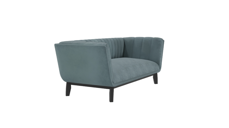 Elegant Modern Couch Model - Professional 3D Model Render 9
