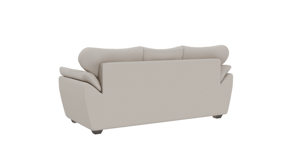 Elegant Modern Sofa 3D Model - Professional 3D Model Render 4