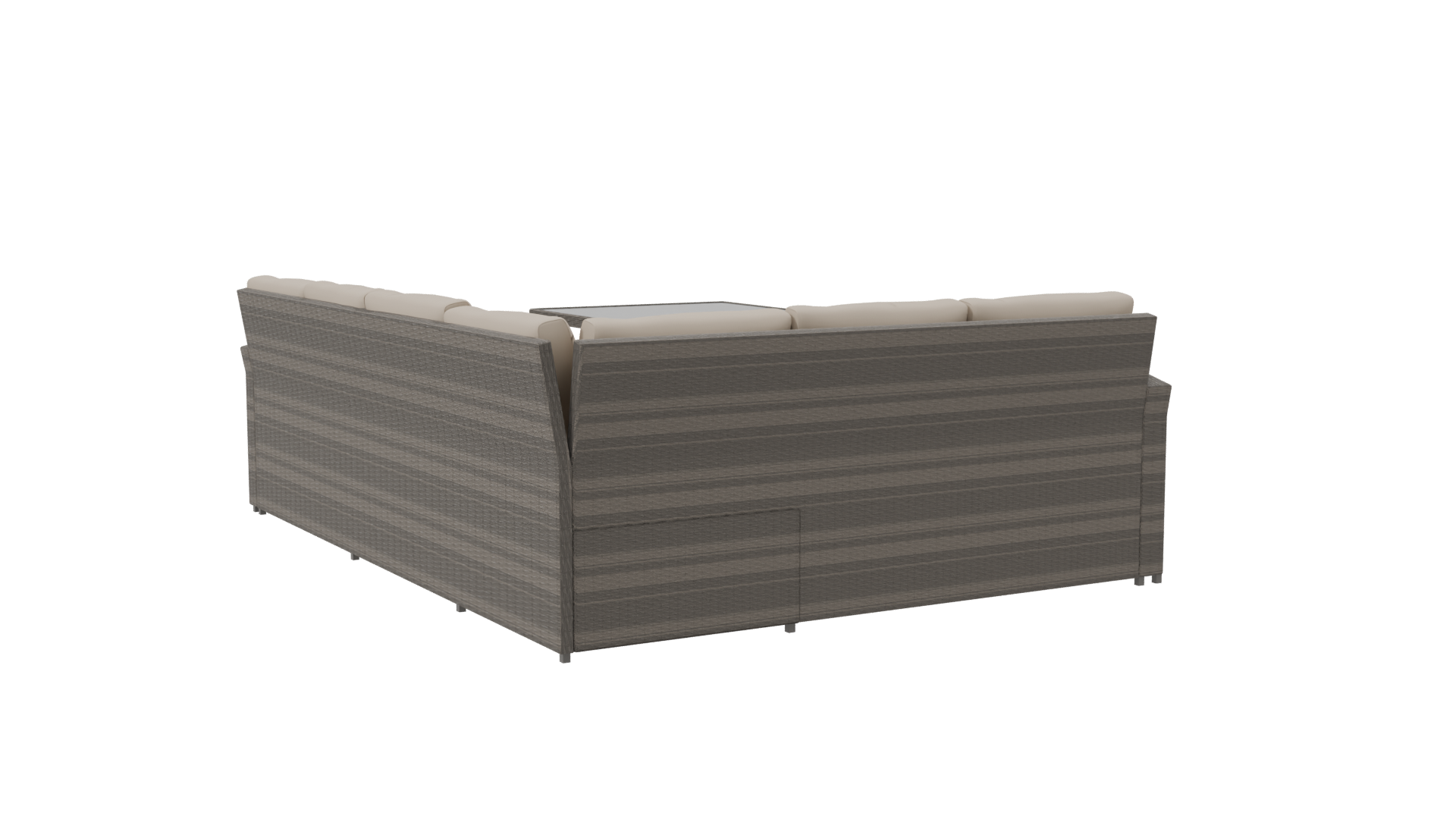 Outdoor Dining Set Padang 3D - Professional 3D Model Render 7