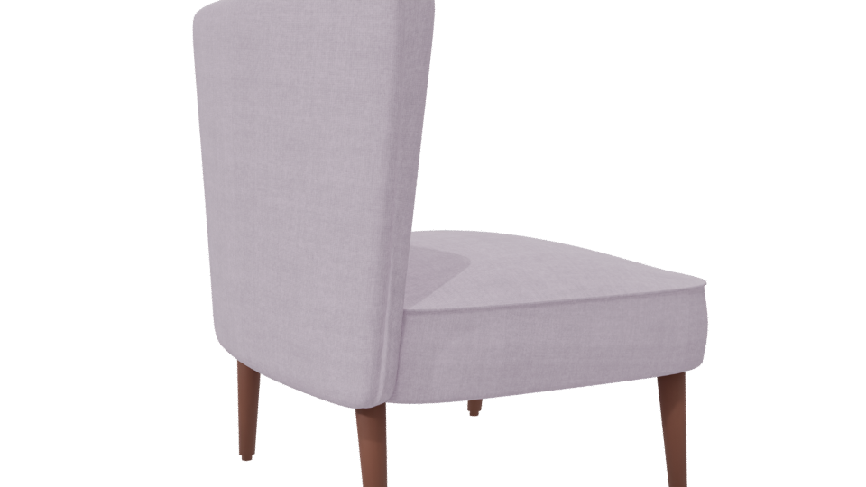 Stylish Modern Accent Chair 3D Model - Professional 3D Model Render 7