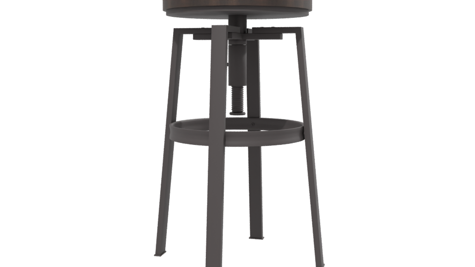PISO Bar Stool 3D Model - Professional 3D Model Render 13