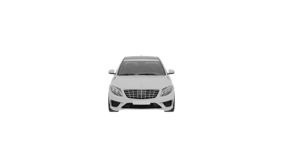 Sleek Luxury Sedan 3D Model - Professional 3D Model Render 11