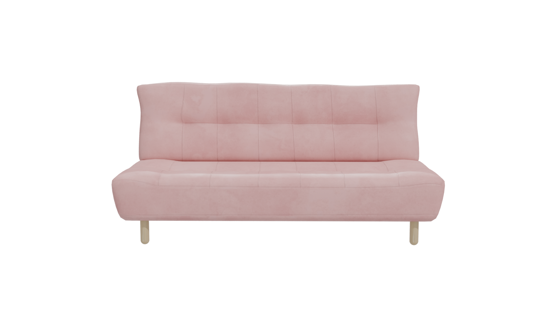 Stylish Pink Sofa Model - Professional 3D Model Render 11