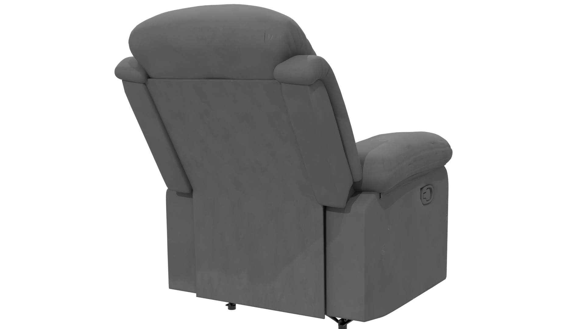 Contemporary Recliner Armchair Model - Professional 3D Model Render 6