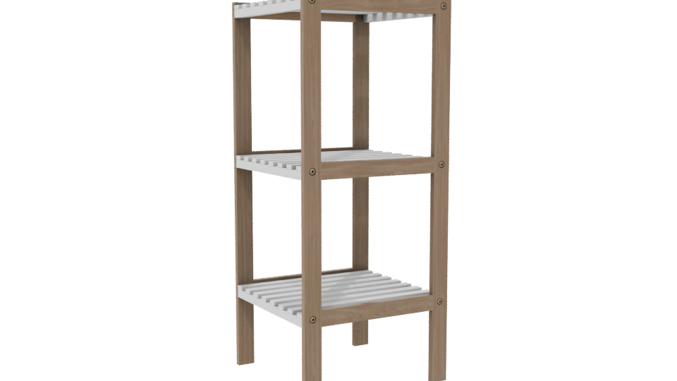 Repisa Mad 2 Band 3D Model - Professional 3D Model Render 7