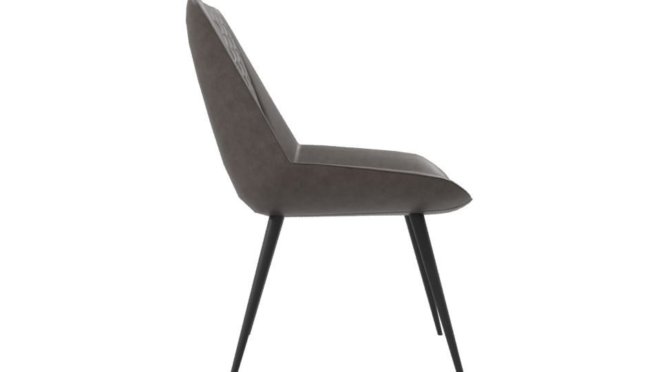 Stylish Modern Dining Chair 3D - Professional 3D Model Render 8