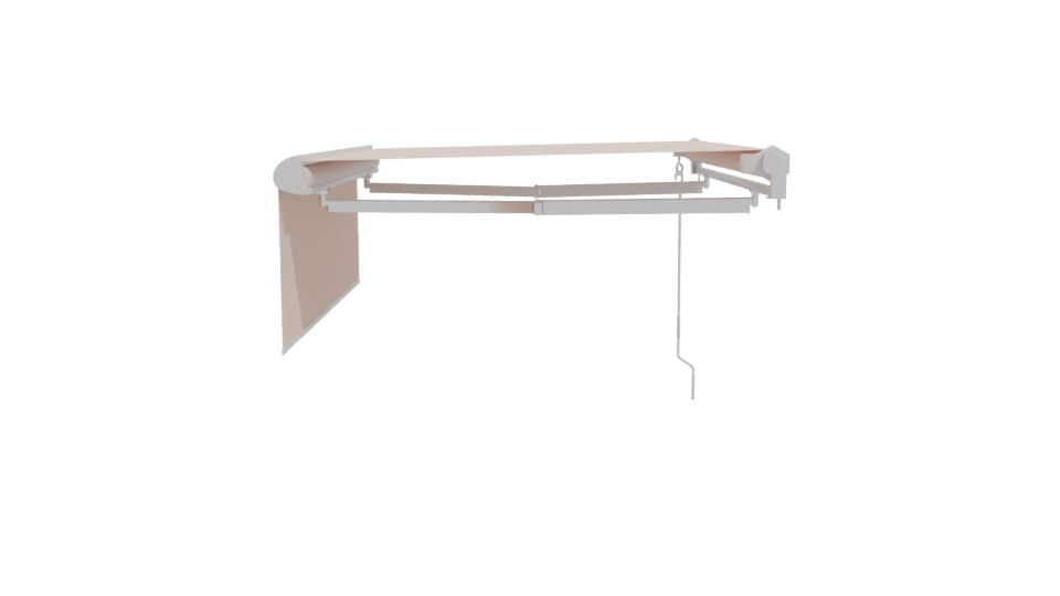 Stylish Outdoor Awning Model 3D - Professional 3D Model Render 11